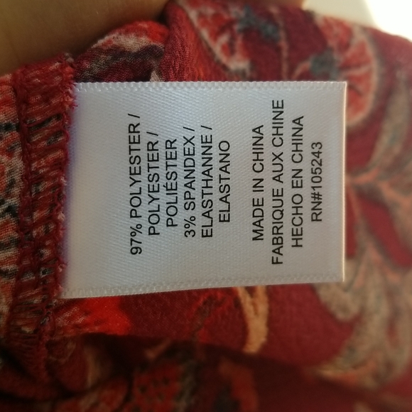 EUC Bobeau Floral Blouse - Picture 5 of 5